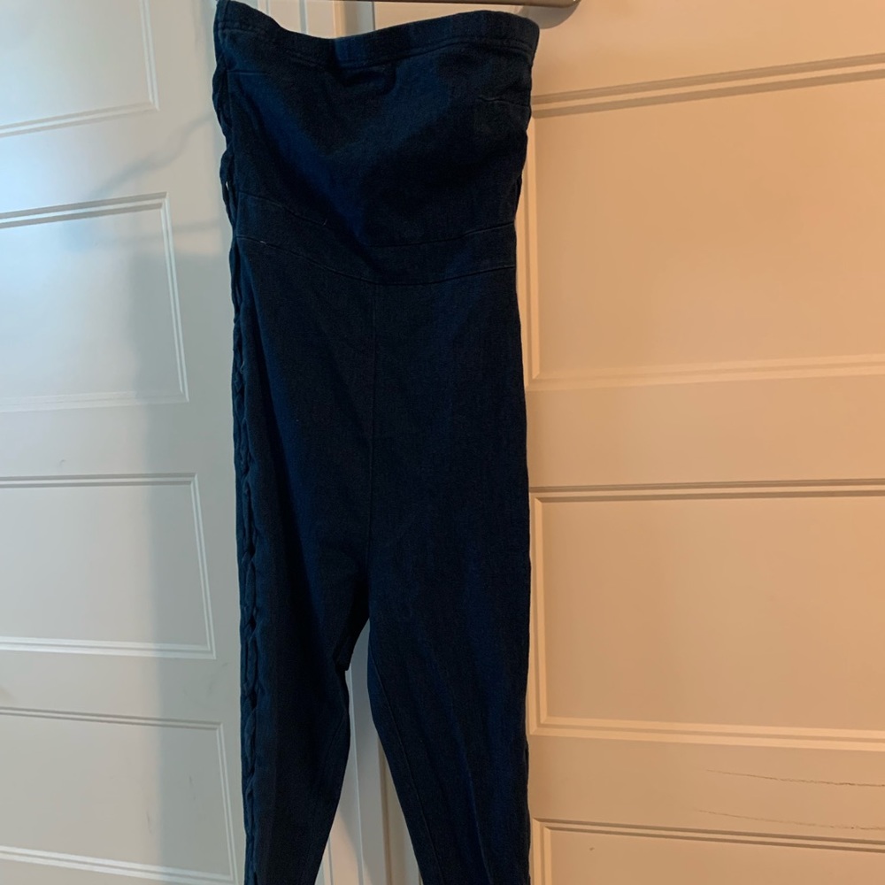 Strapless jumpsuit